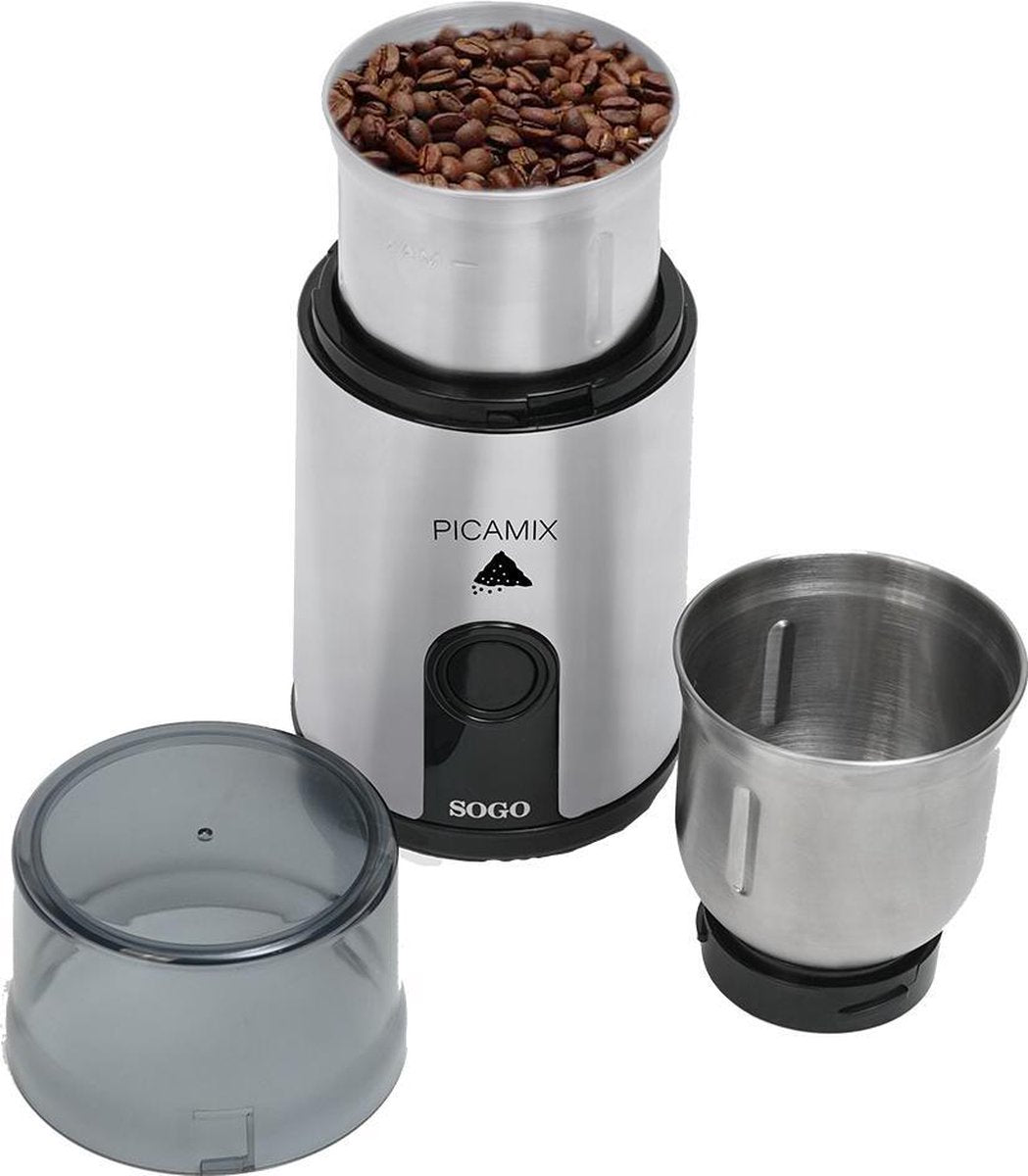 SOGO MULTIFUNCTIONELE KOFFIE- EN SPECERIJENMOLEN WET & DRY