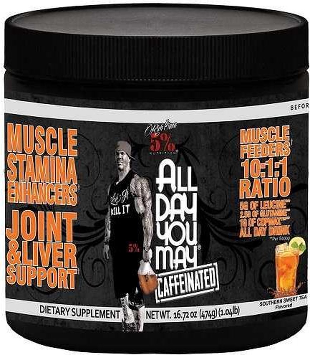 All Day You May Caffeinated 500gr Fruit Punch