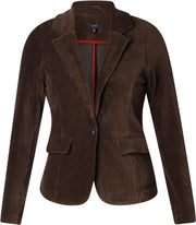 YEST Carmela Blazer - Coffee Brown - maat 36
