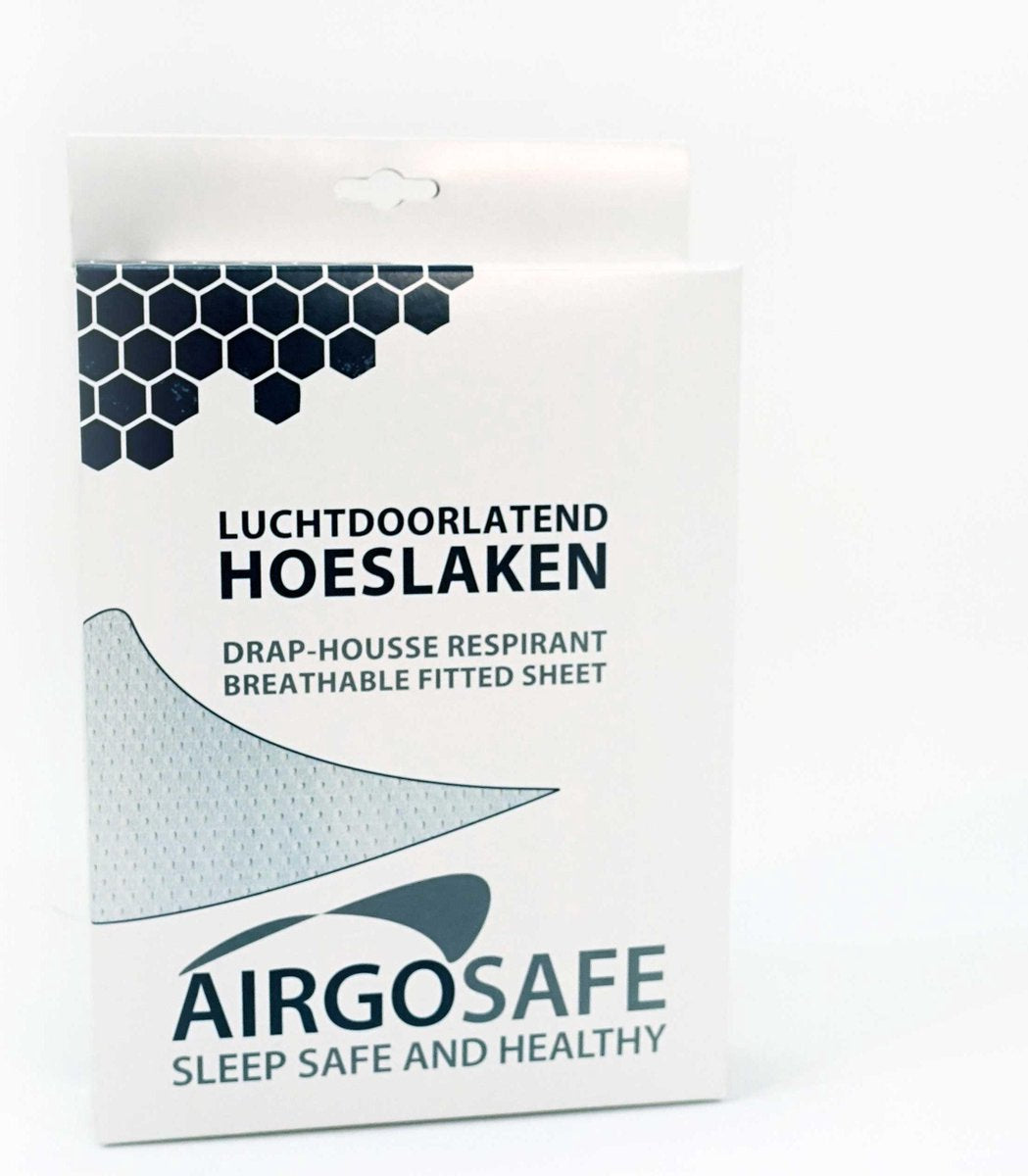 ABZ Airgosafe Dry Fit Hoeslaken 40x80 cm - Wit