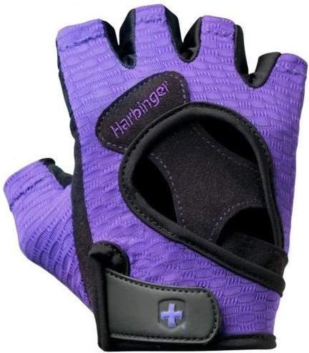 Harbinger Womens FlexFit - Fitnesshandschoenen - Paars -Maat L