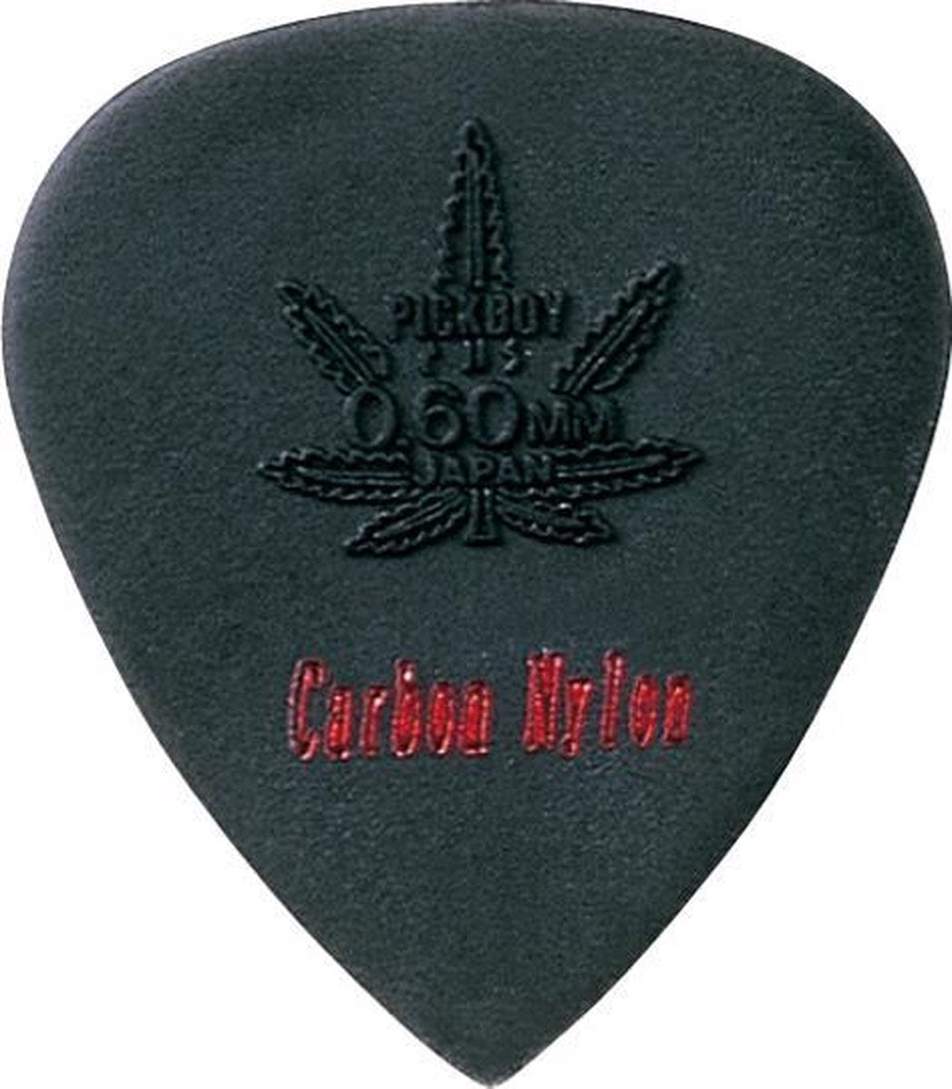 Pickboy Modulous carbon graphite 6-pack plectrum 0.60 mm