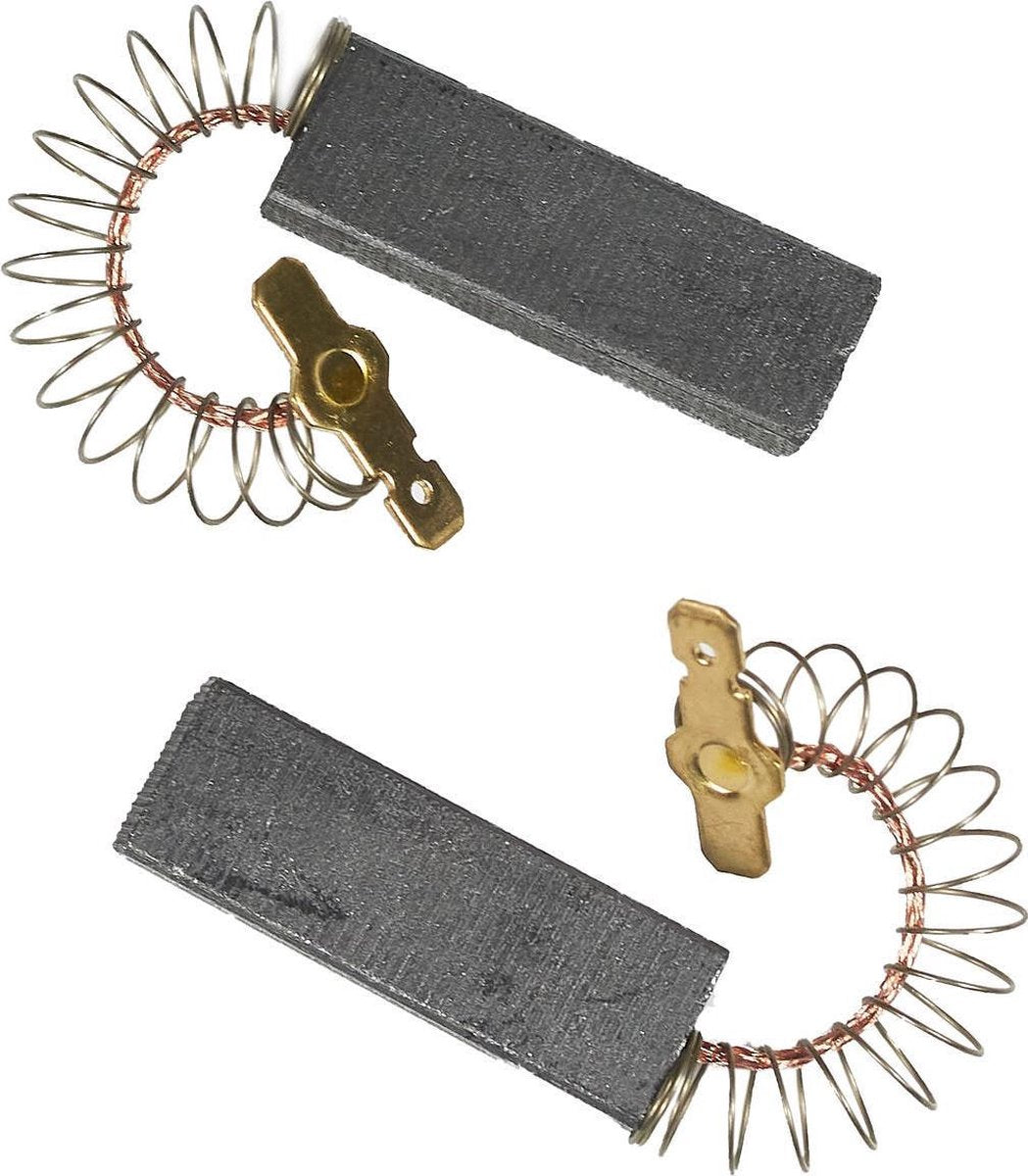 vdZAAN Wasmachine - Koolborstel set 12 x 5 veer/klem - Vervanger Bosch/Siemens 154740 / 00154740 2 Stuks