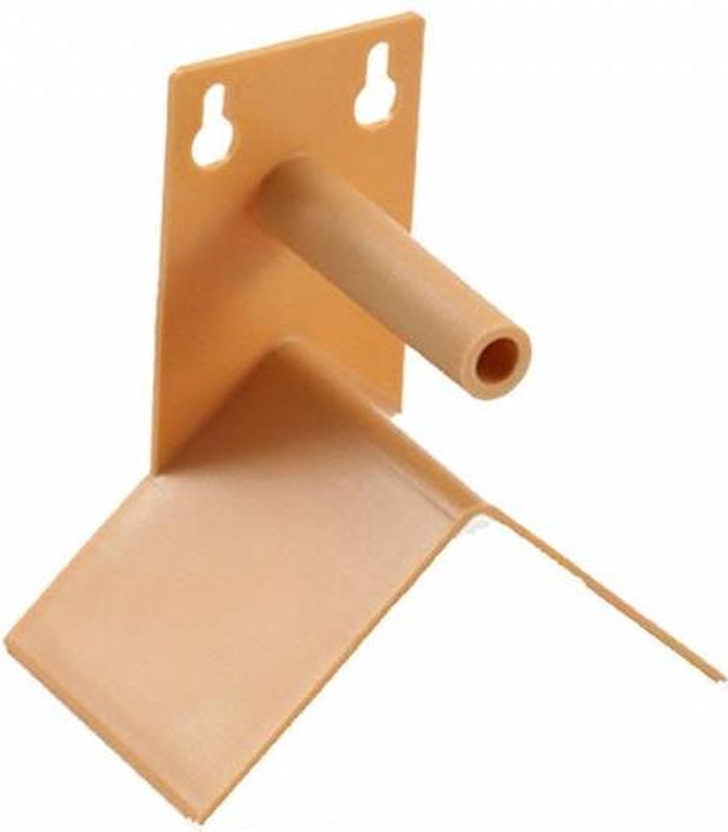 Vogelzitschapje plastic Beige