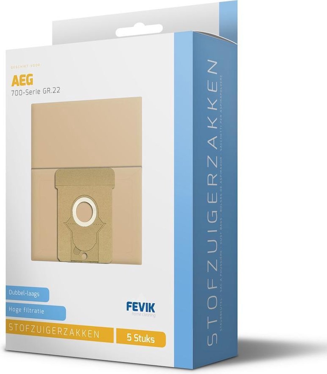 Stofzuigerzakken voor AEG 700 serie Gr.22