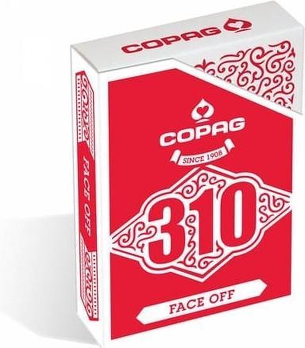 Cartamundi Speelkaarten Goochelen Face Off Karton Rood