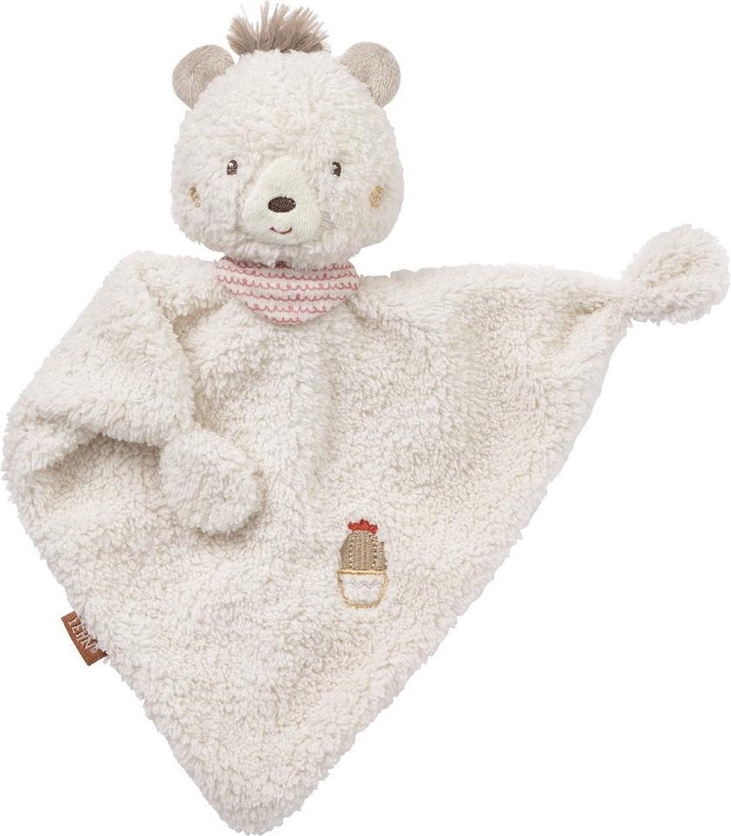 Fehn Knuffeldoekje Peru Beer 27 Cm Beige