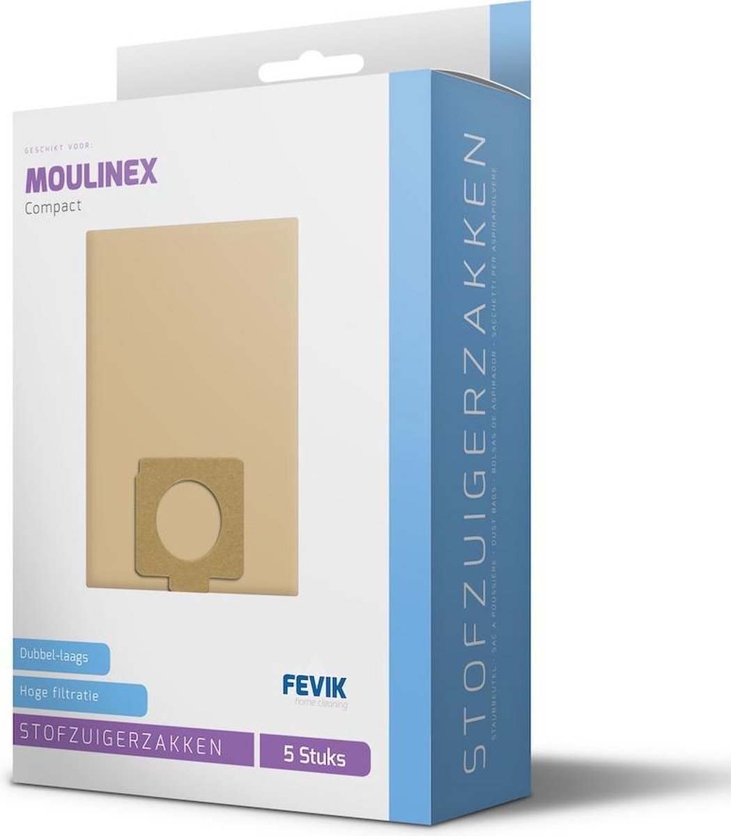 Moulinex Compact serie - Stofzuigerzakken