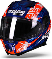Nolan N87 Gemini Replica N-Com 062 Petrucci Integraalhelm - Motorhelm - Maat M