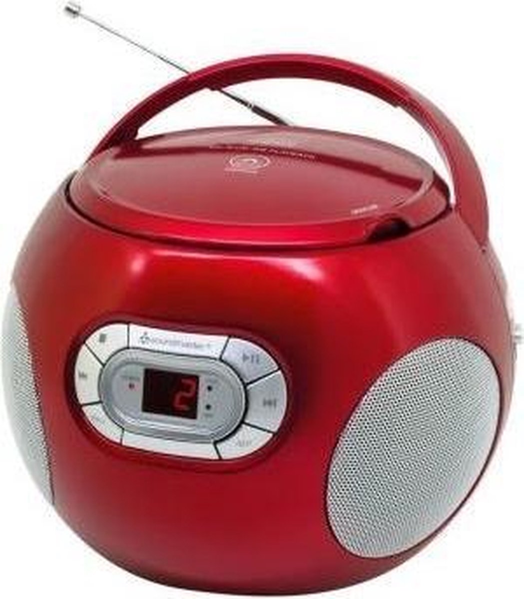Soundmaster SCD2120RO CD Boombox met FM radio