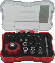 Handratel - Handratelset - Auto - Reparatie - Bitset - Bitjes - 29 Delig