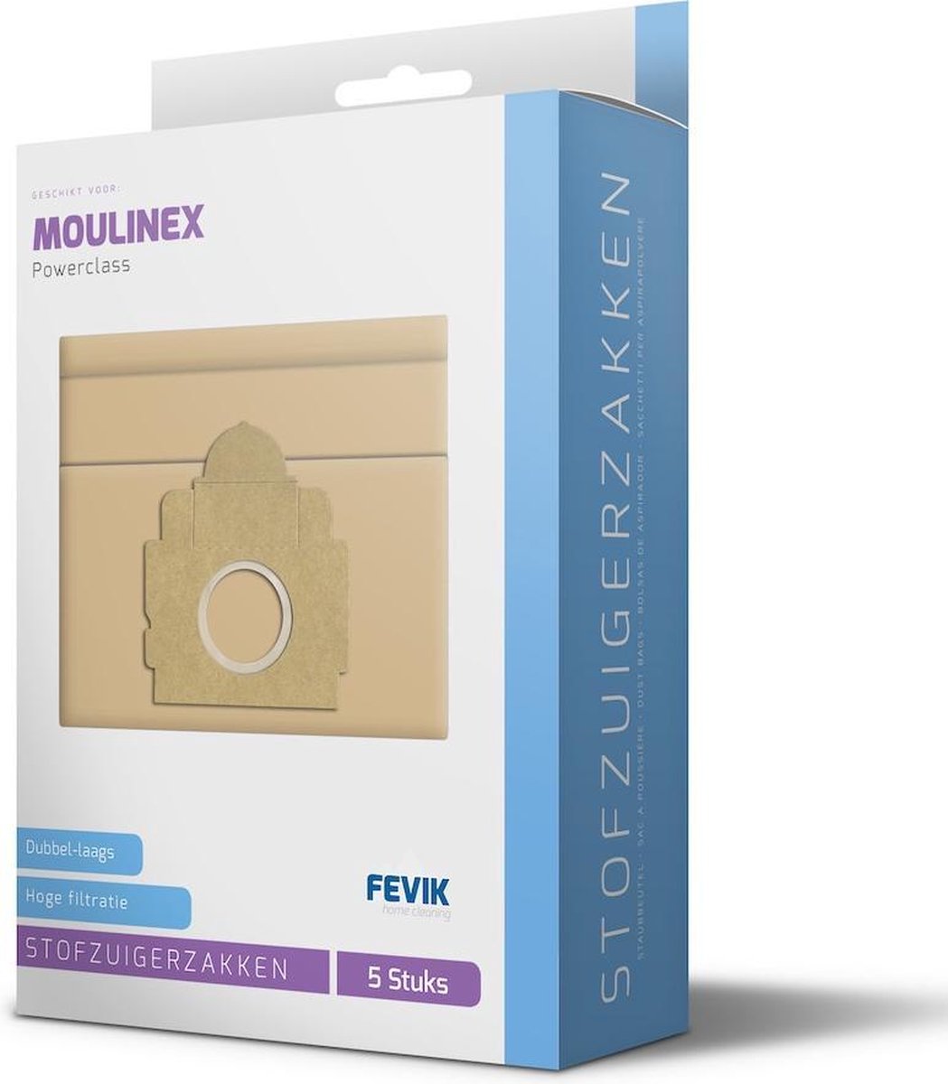 Moulinex stofzuigerzakken voor Powerclass serie