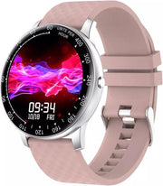 Royal supplies KV-97 Smartwatch -Stappenteller -Sport horloge - Smartwatch Dames - Smartwatch Heren- Smartwatch Kinderen-Activity Tracker -Bloeddrukmeter -Hartslagmeter - Afstandmeter -Calorieënteller -Fitness Tracker-Smartwatch Android & iOS -Roze