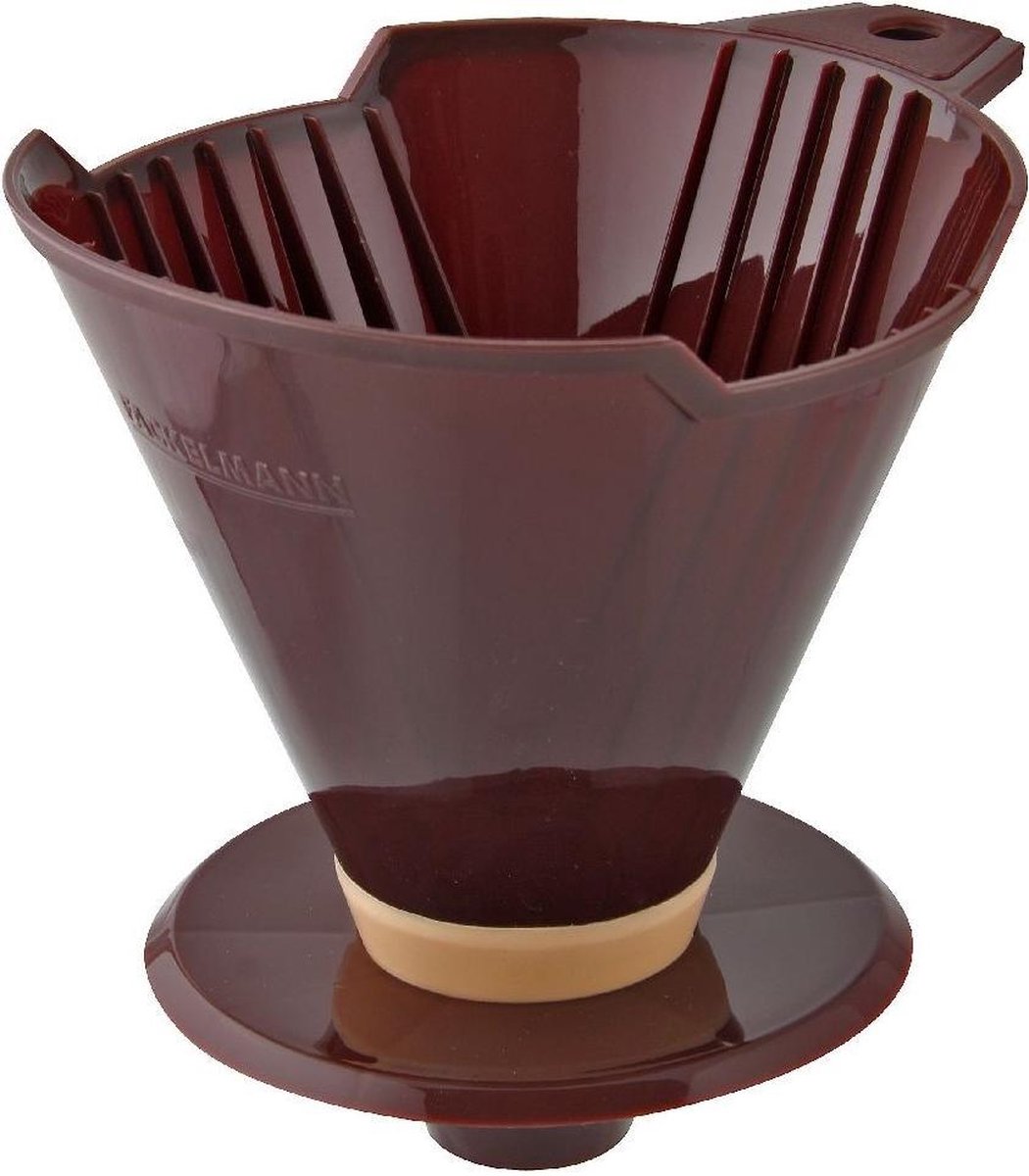 Fackelmann Koffiefilterhouder 2-in-1 Food En More 16 Cm Bruin