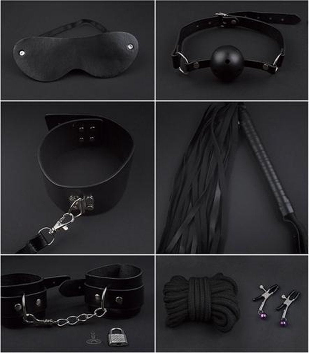 Mai No 75 bondage starterkit - Zwart
