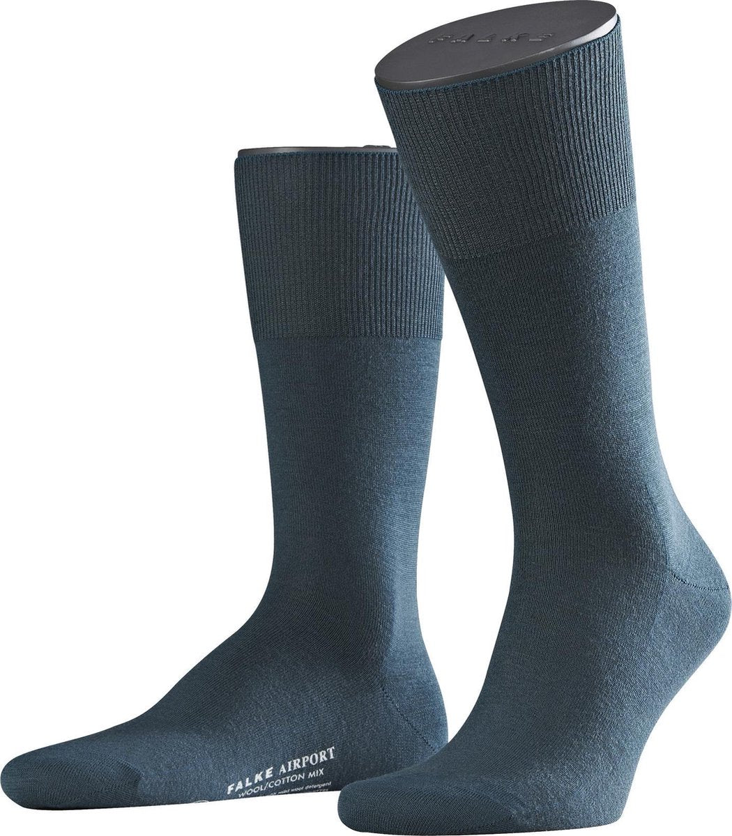 FALKE Airport Herensok 14435 - Groen 7991 marble Heren - 41-42