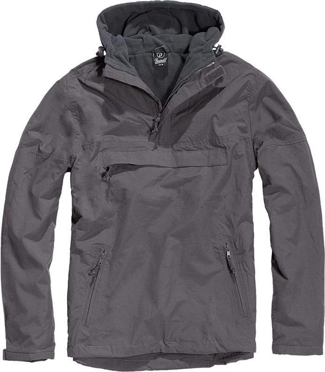 Urban Classics Windbreaker jacket -L- Fleece Grijs