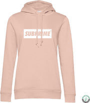 Subprime - Dames Hoodies Hoodie Block Roze - Roze - Maat M