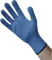 Blauwe snijbestendige handschoen