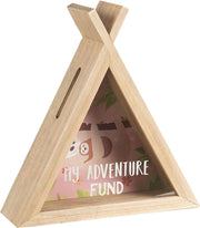 Spaarpot 21*7*23 cm Bruin | 6H1832 | Clayre & Eef