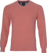 Jac Hensen Pullover - Modern Fit - Roze - 5XL Grote Maten