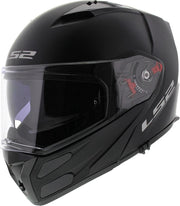 LS2 FF324 Metro FFS Systeemhelm - Motorhelm - Mat Zwart - Maat XS