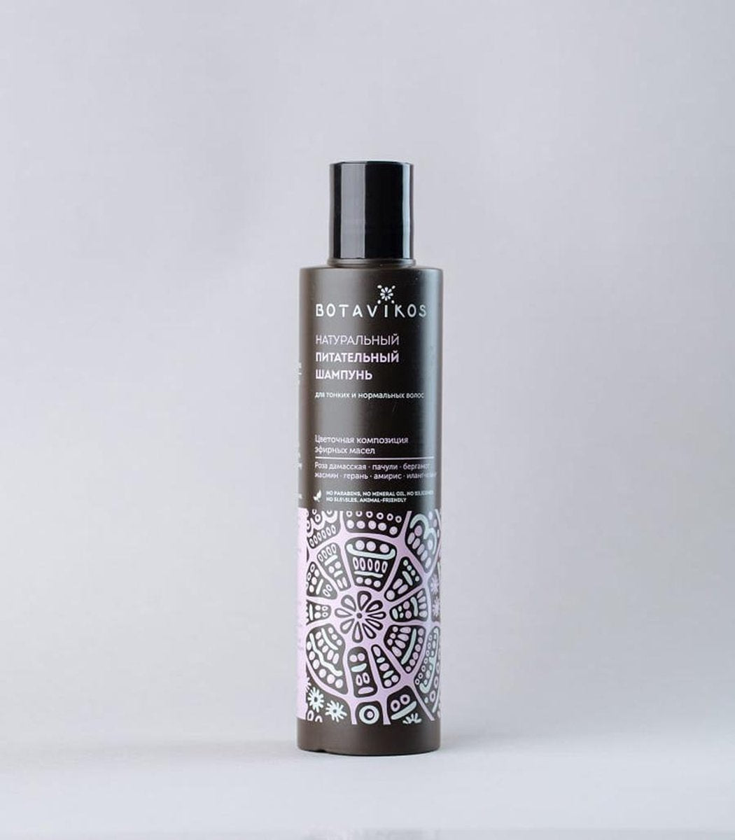 Biologische en eerlijke voedende shampoo voor dun en fijn haar