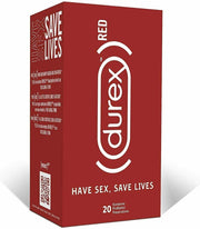 Durex RED condooms met ideale pasvorm Heb seks