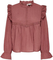Jdysuri Life L/s Top Wvn 15236463 Apple Butter