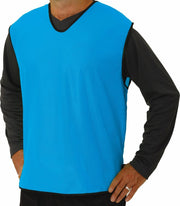 10 x Pirotti mesh trainingsovergooier / hesje - baby blue - maat: pupil (= XS)