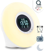 ADE® - Wake-Up Light - Wekkerradio met Dagaanduiding - Kinderwekker