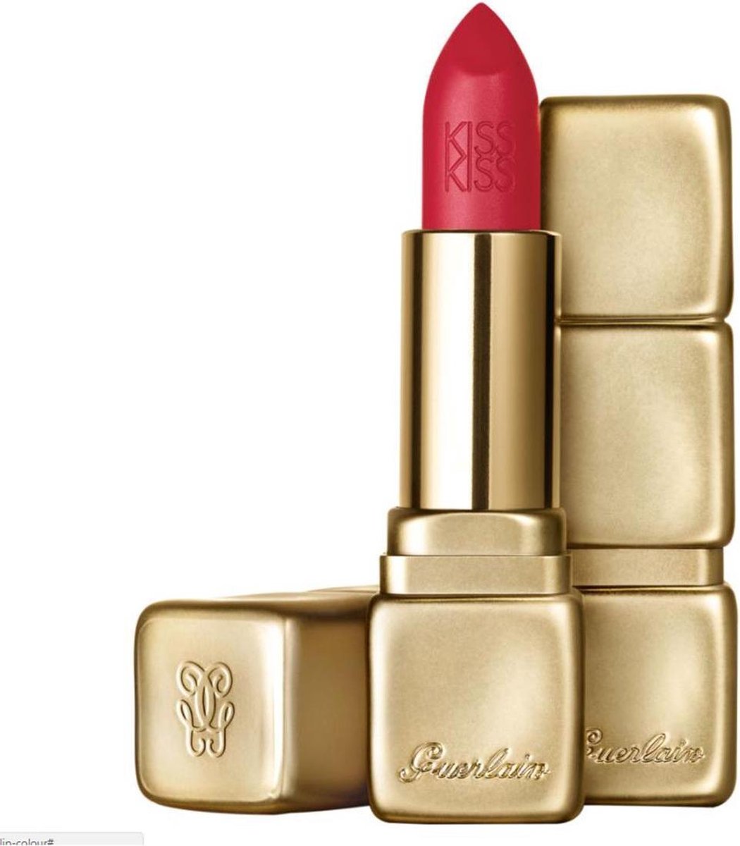 Guerlain KissKiss Matte lippenstift Roze Mat