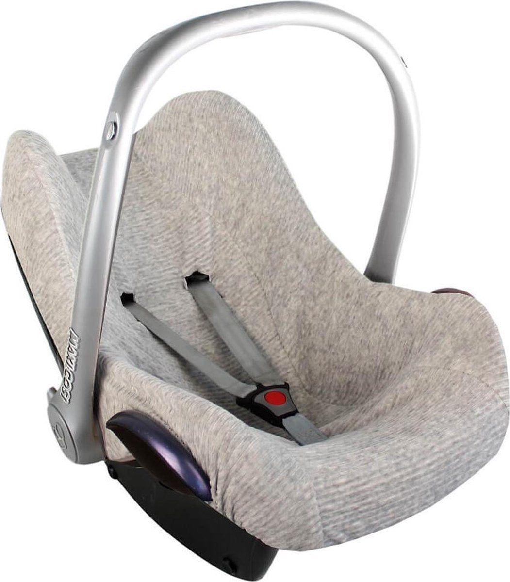 Ukje Maxi Cosi Hoes voor Cabriofix Pebble Citi - Ribstof - Grijs