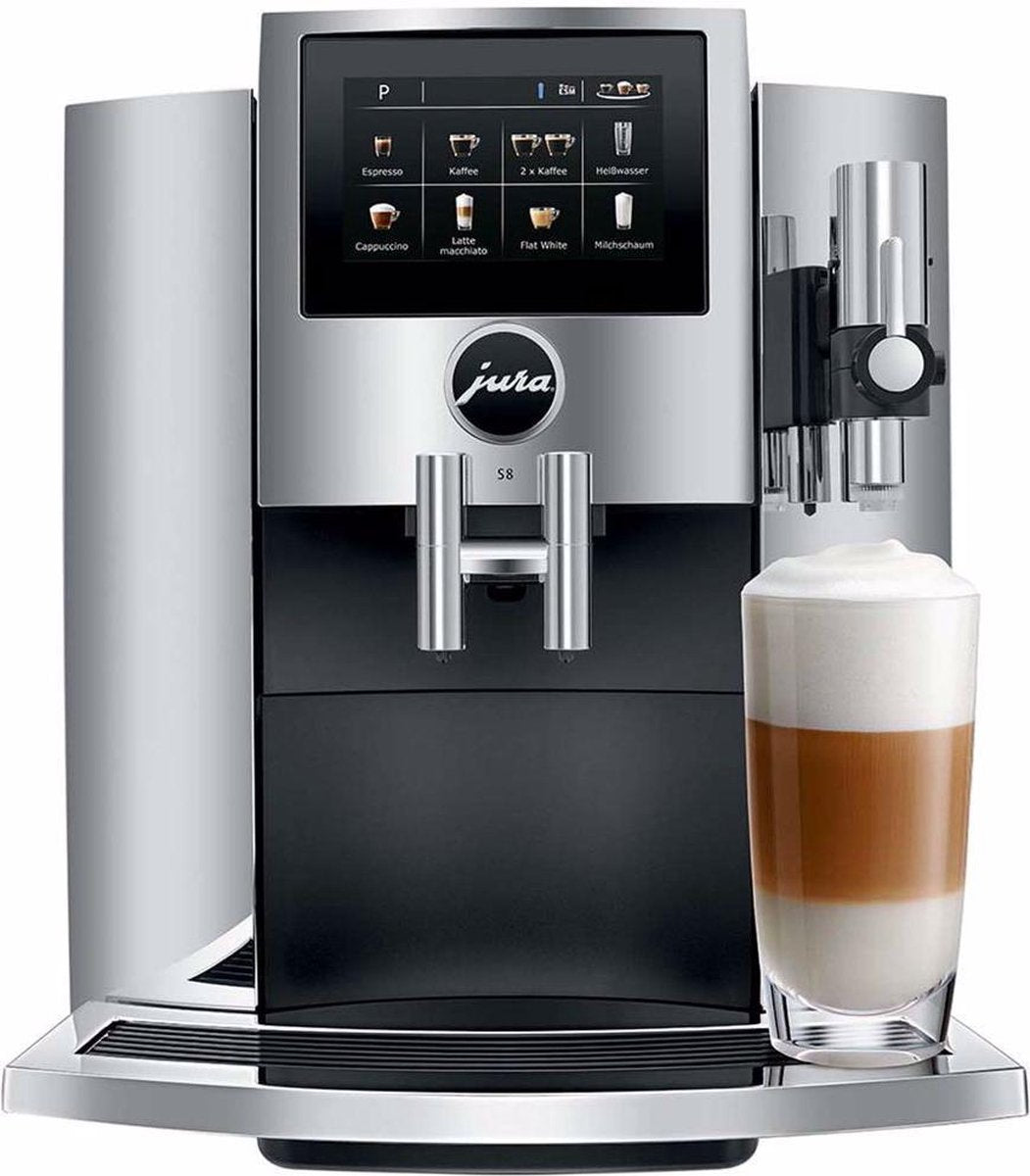 Jura espresso apparaat S8 EA (Chroom)