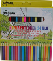 Bellson Kleurpotloden 24 Delig