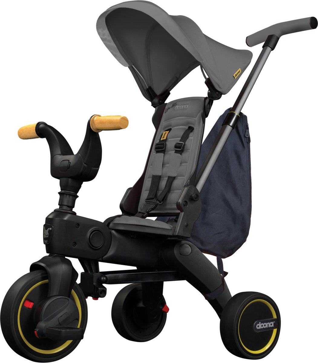Doona LIKI Trike S5 Deluxe inclusief shopping- en travelbag grey hound