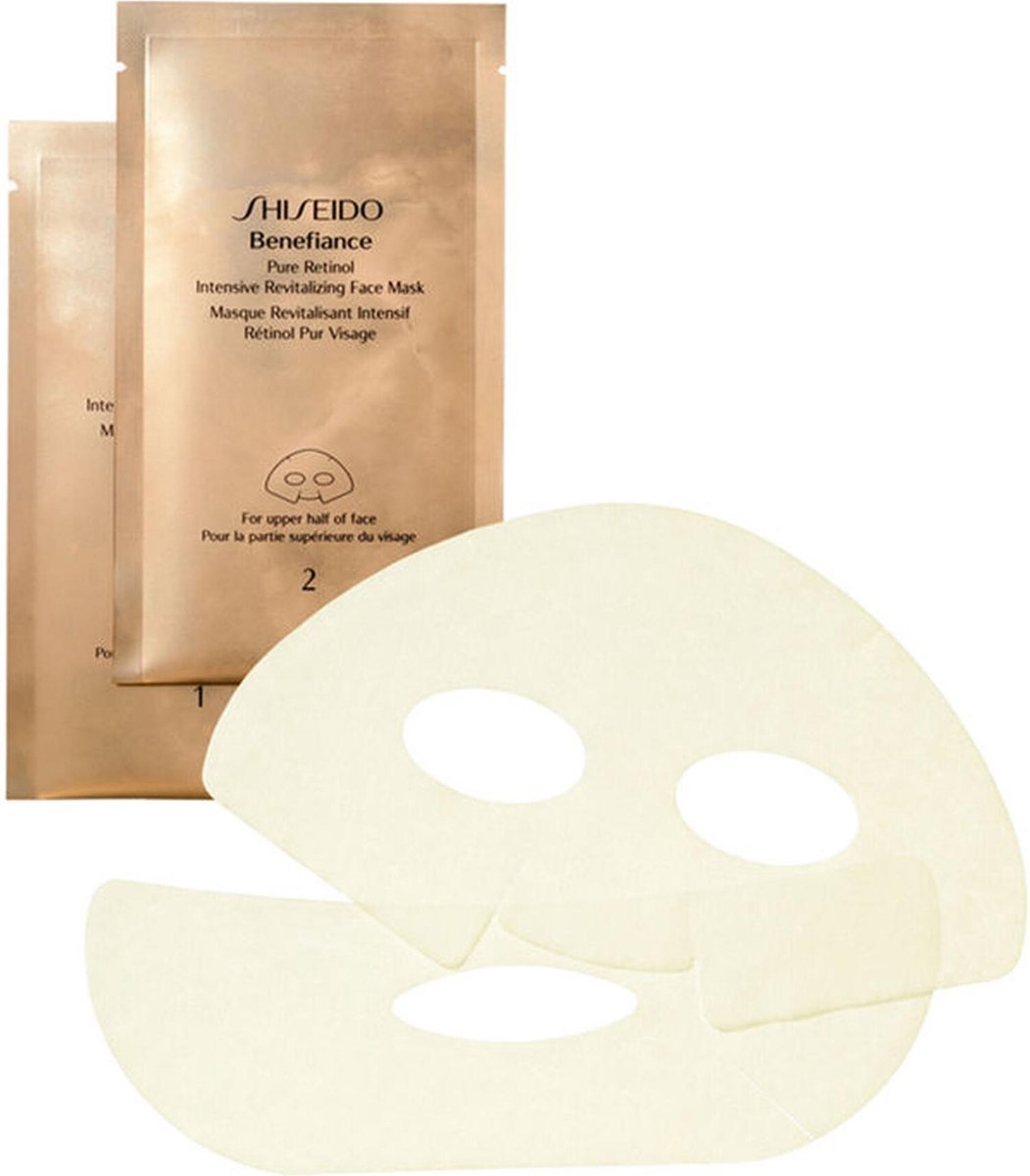 Shiseido Benefiance Pure Retinol Gezichtsmasker - 4 stuks