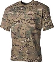 MFH - US T-Shirt  -  korte mouw  -  Operation camo  -  170 g/m² - MAAT L