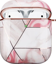 Airpods Hoesje Marmer – Hard Case – Wit