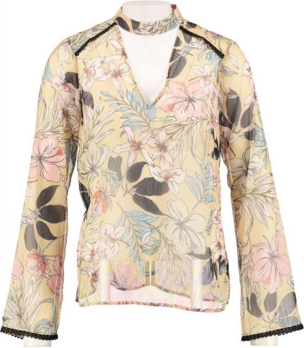 Morgan transparante polyester blouse valt kleiner - Maat 40