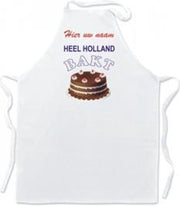 Mijncadeautje Heel Holland Bakt keukenschort met je voornaam