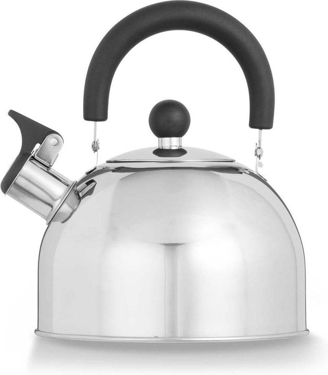 Blokker Fluitketel - RVS - 2 L