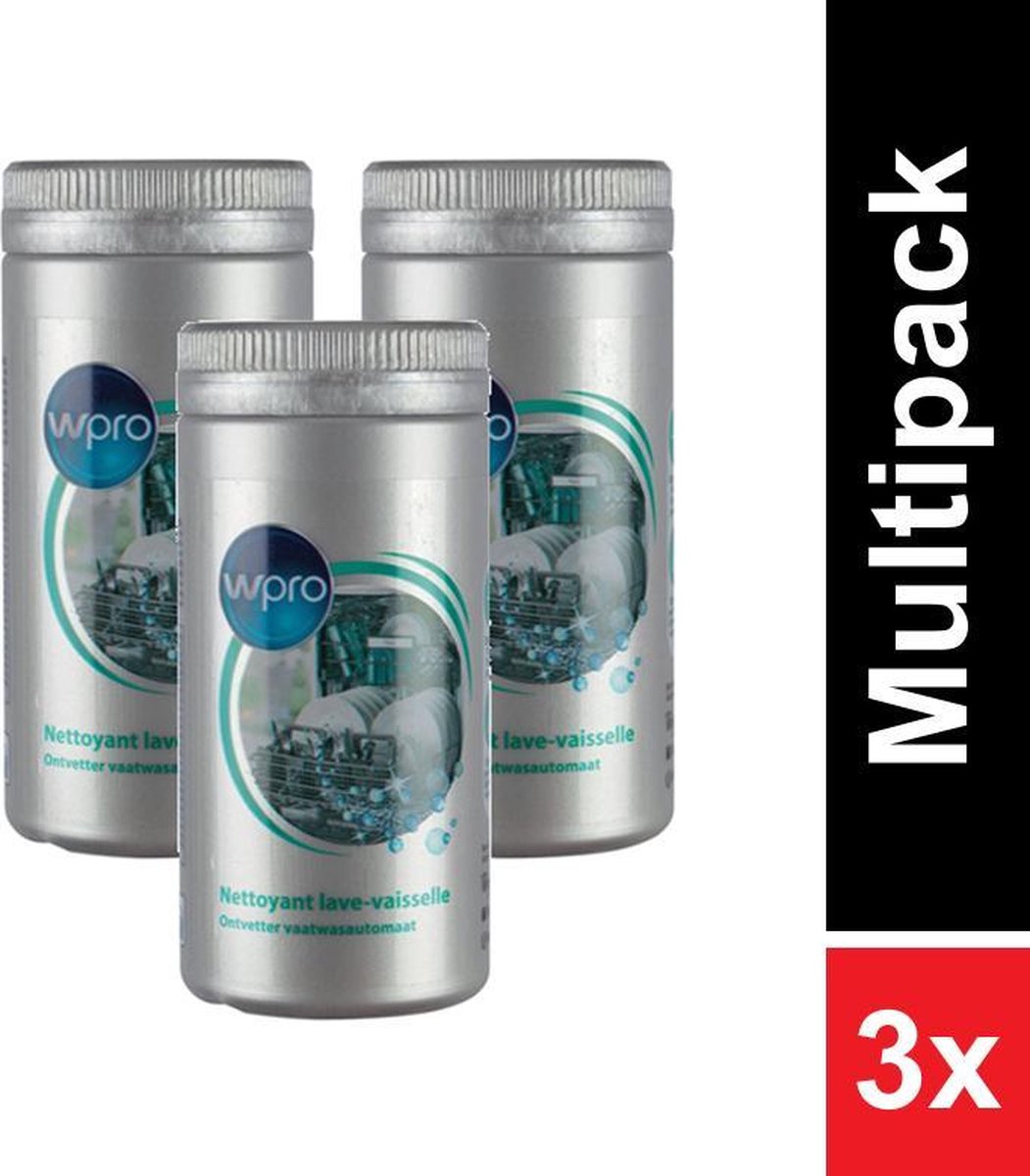 WPRO Ontvetter voor was-en afwasautomaat DDG104 - 3 x 250g - voordeelverpakking