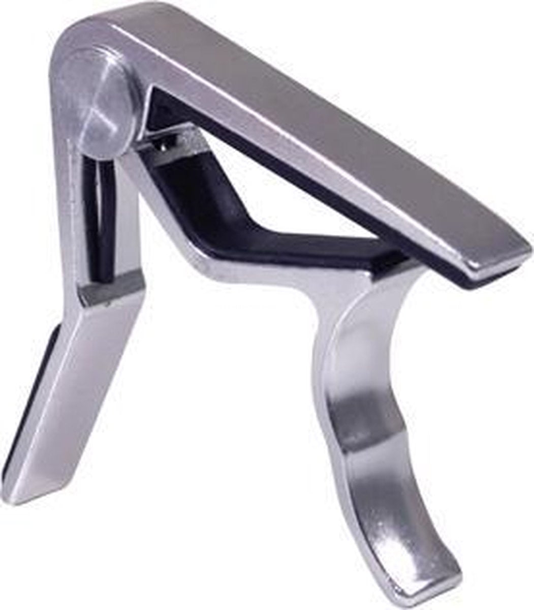 Metalen gitaar Capo met handvat - Zilver