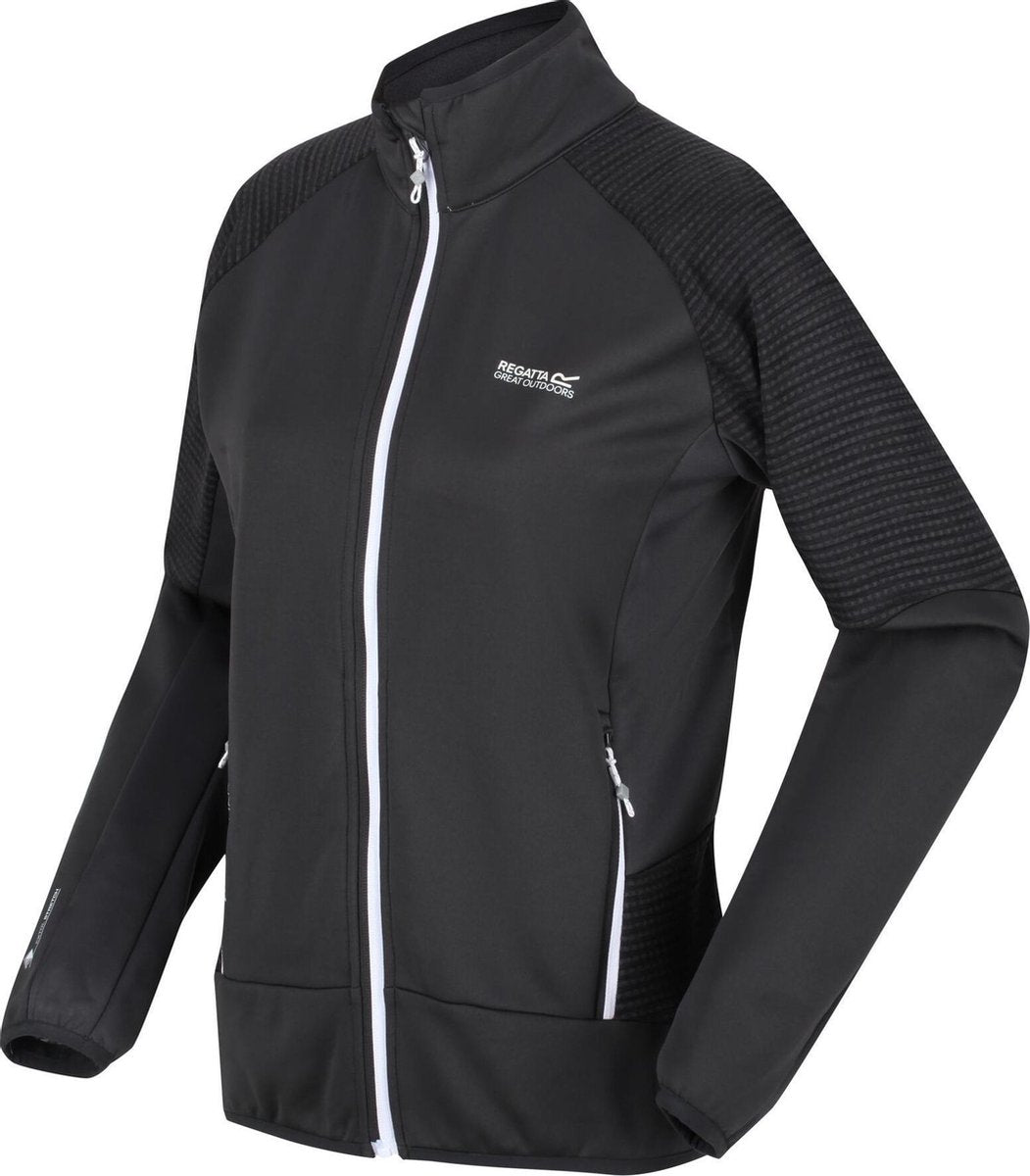 Regatta Softshelljas Yare Iii Dames Polyester Zwart Maat 48