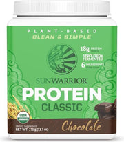 Sunwarrior Classic Proteïne Chocolade - 375 gram
