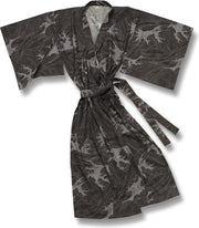 Traditionele Japanse Kimono Yukata Hokusai Gevoerd 100% katoen