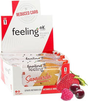Feeling OK |  Savoiardo Bosbessen | Voordeelpakket | 15 x 35 gram  | Snel afvallen zonder hongergevoel!