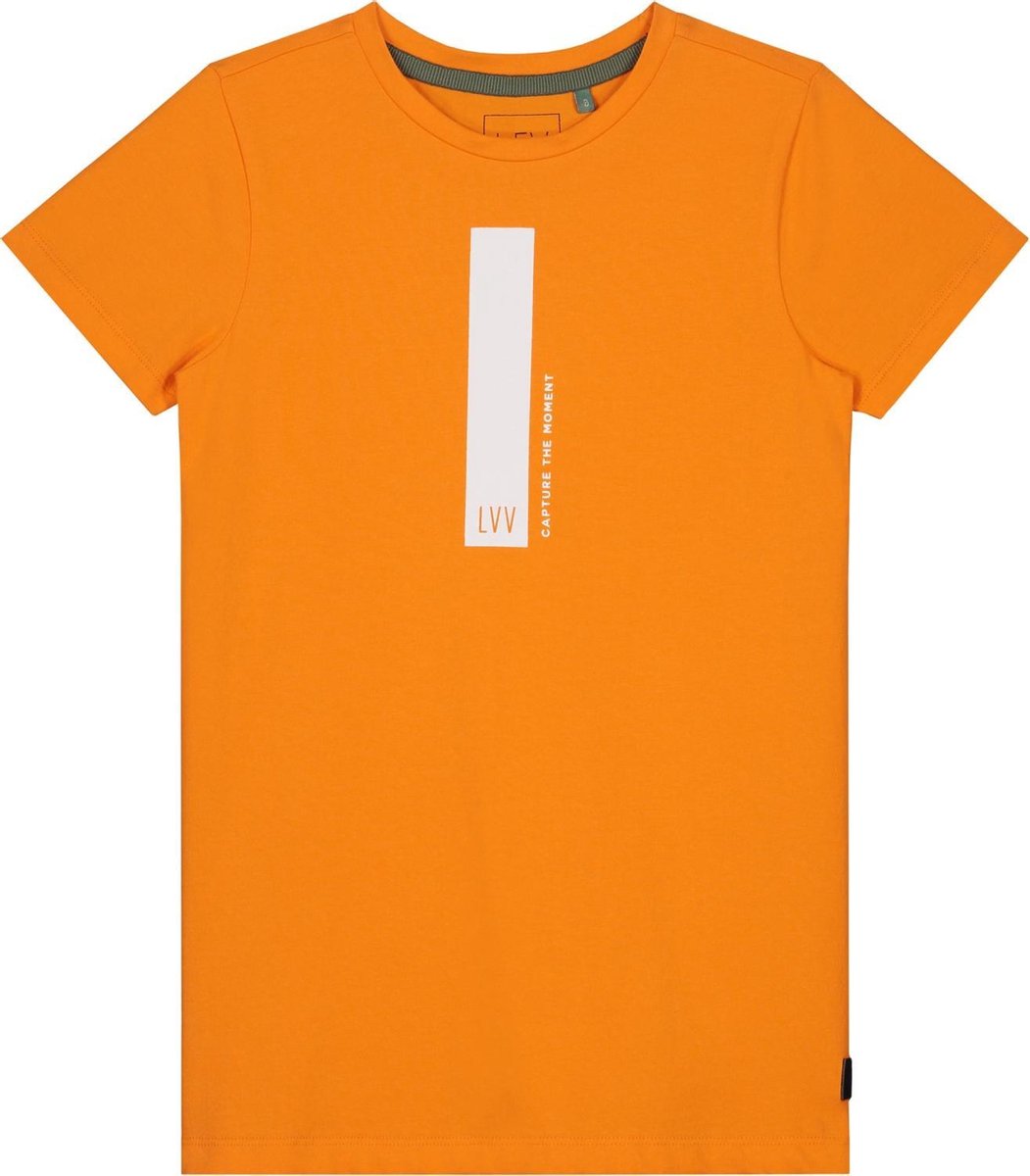 Levv SHORTSLEEV FABIO S202 Flame Orange