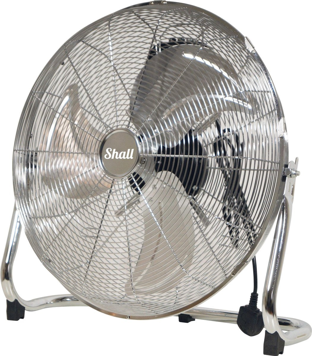 Shall FAN45C vloerventilator met 3 snelheden - chroom